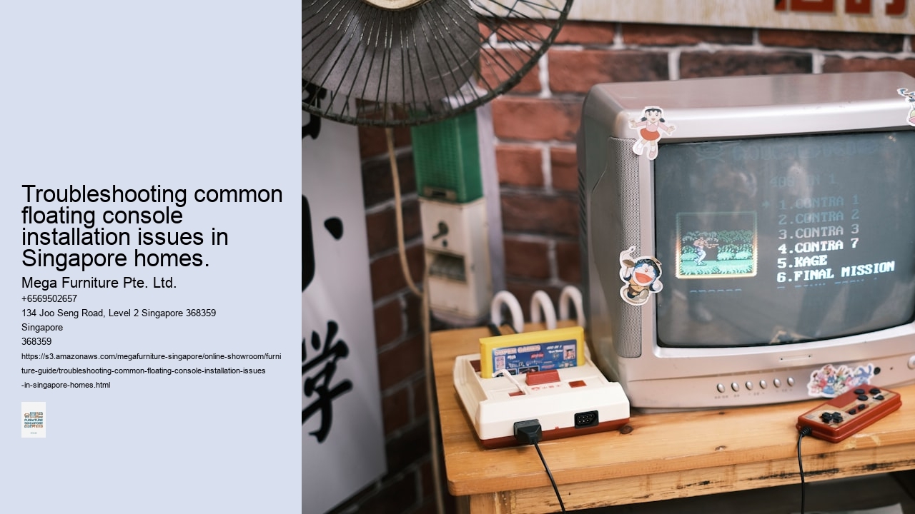 Troubleshooting common TV console assembly issues