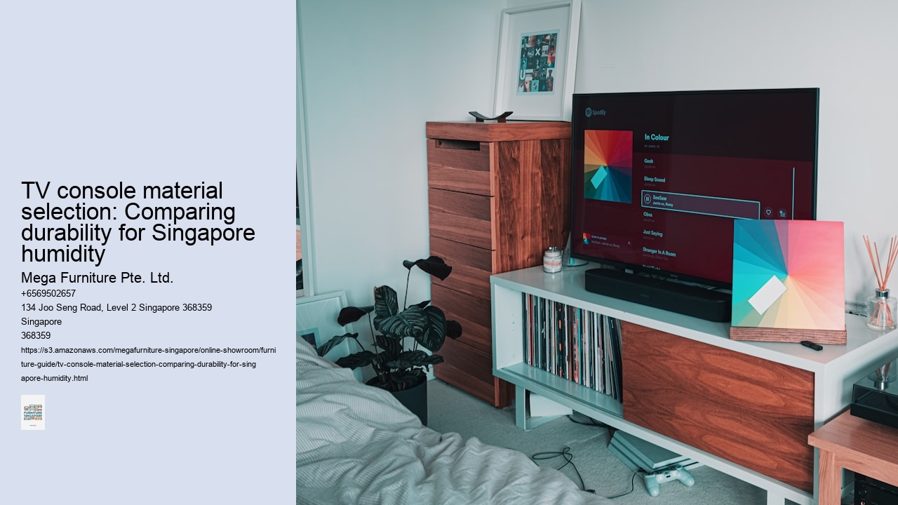 TV console material costs: Budgeting for your media wall project