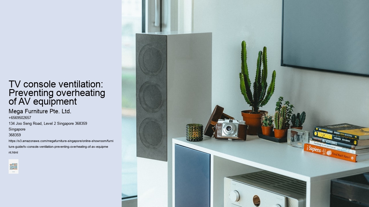 TV console ventilation checklist: Essential for expensive AV equipment (checklist)