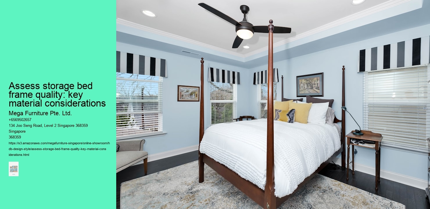Assess storage bed frame quality: key material considerations