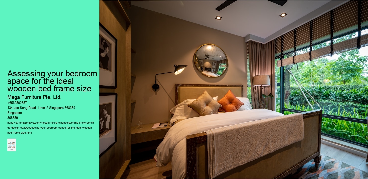Assessing your bedroom space for the ideal wooden bed frame size