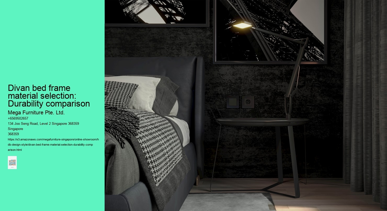 Divan bed frame material selection: Durability comparison