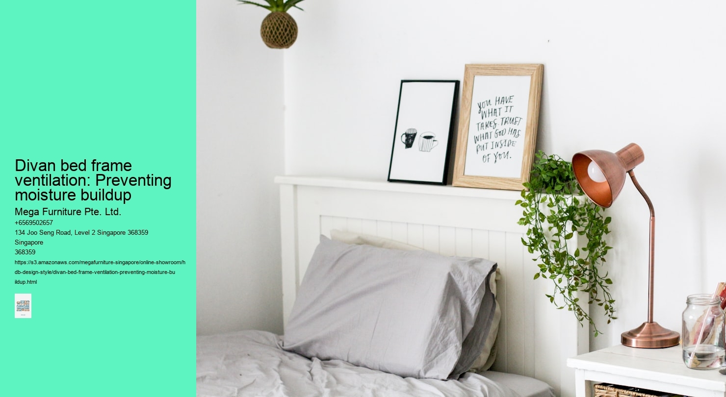Divan bed frame ventilation: Preventing moisture buildup