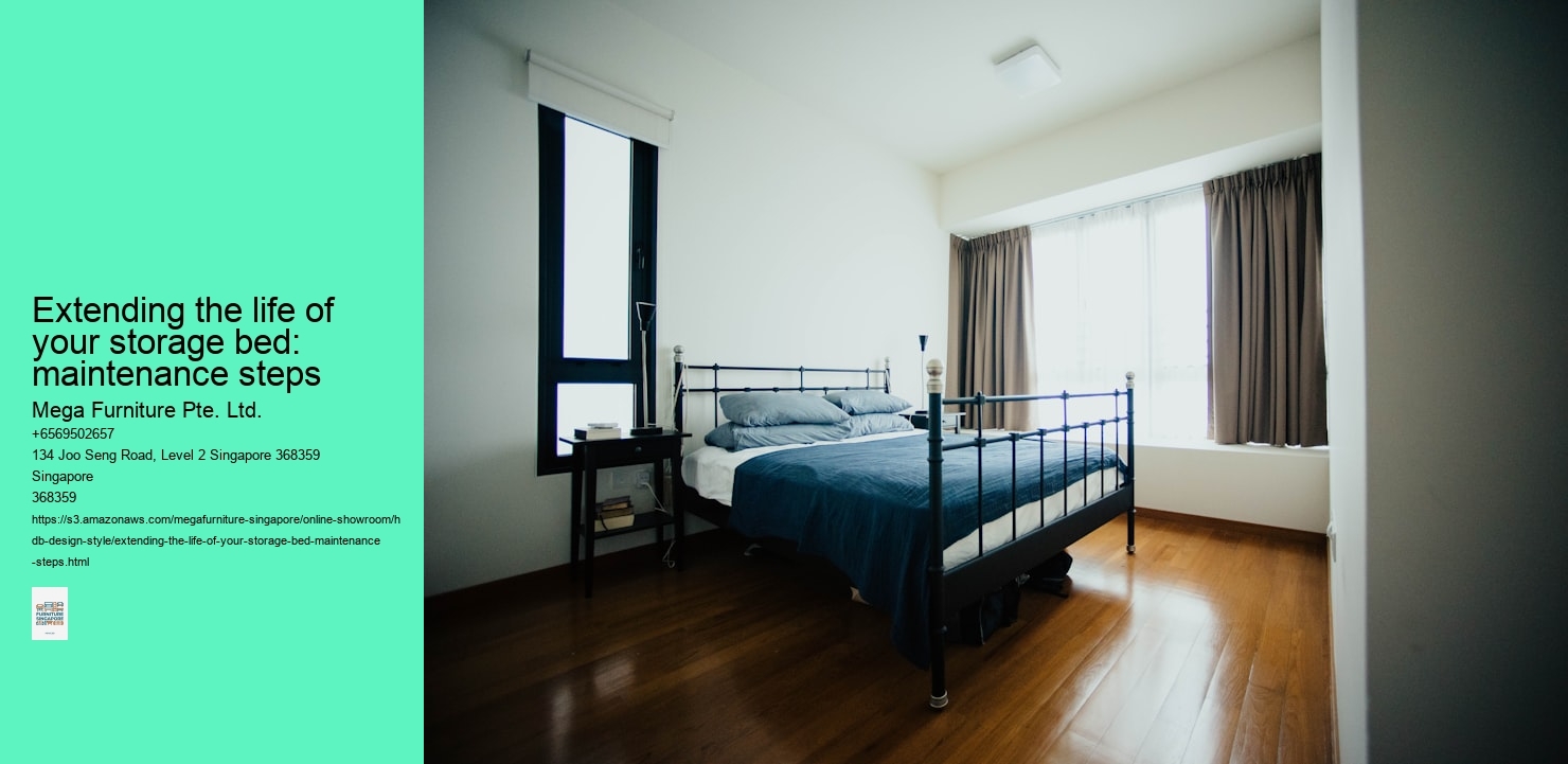 Extending the life of your storage bed: maintenance steps