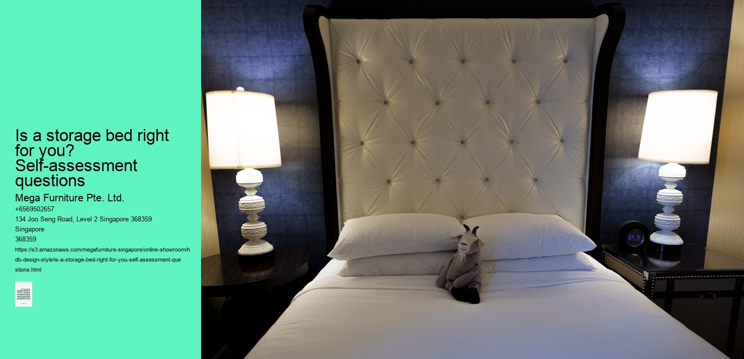 Is a storage bed right for you? Self-assessment questions