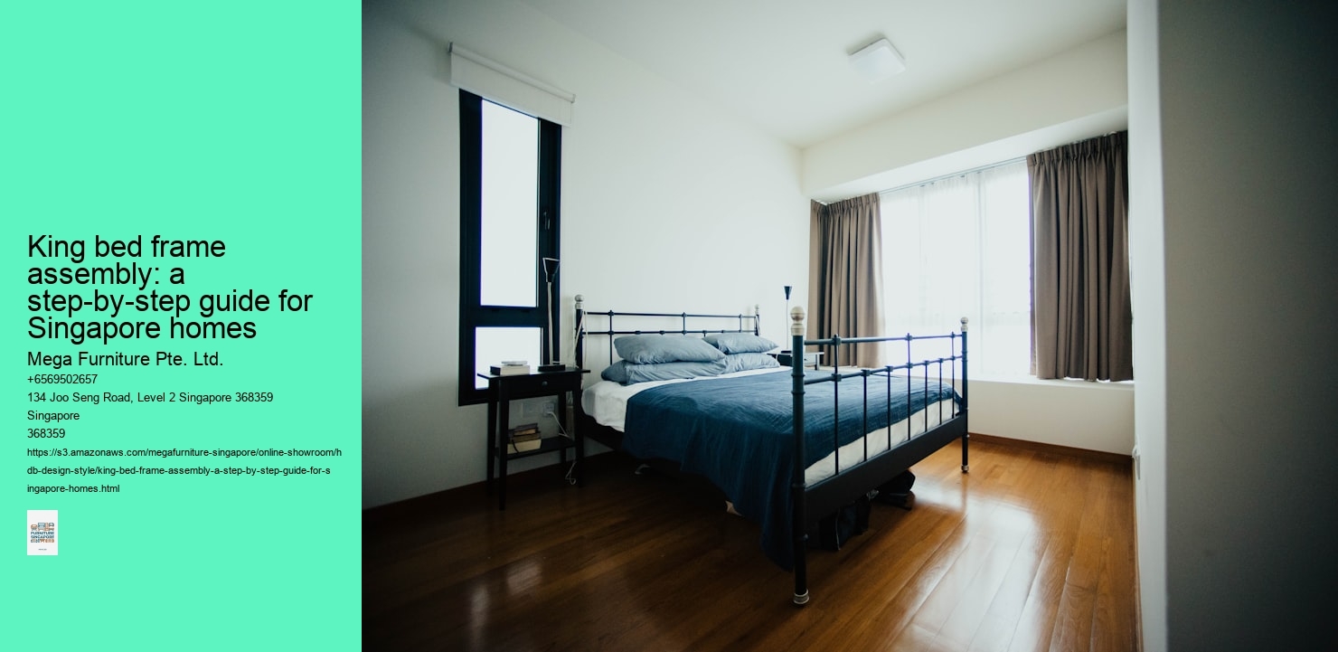 King bed frame assembly: a step-by-step guide for Singapore homes
