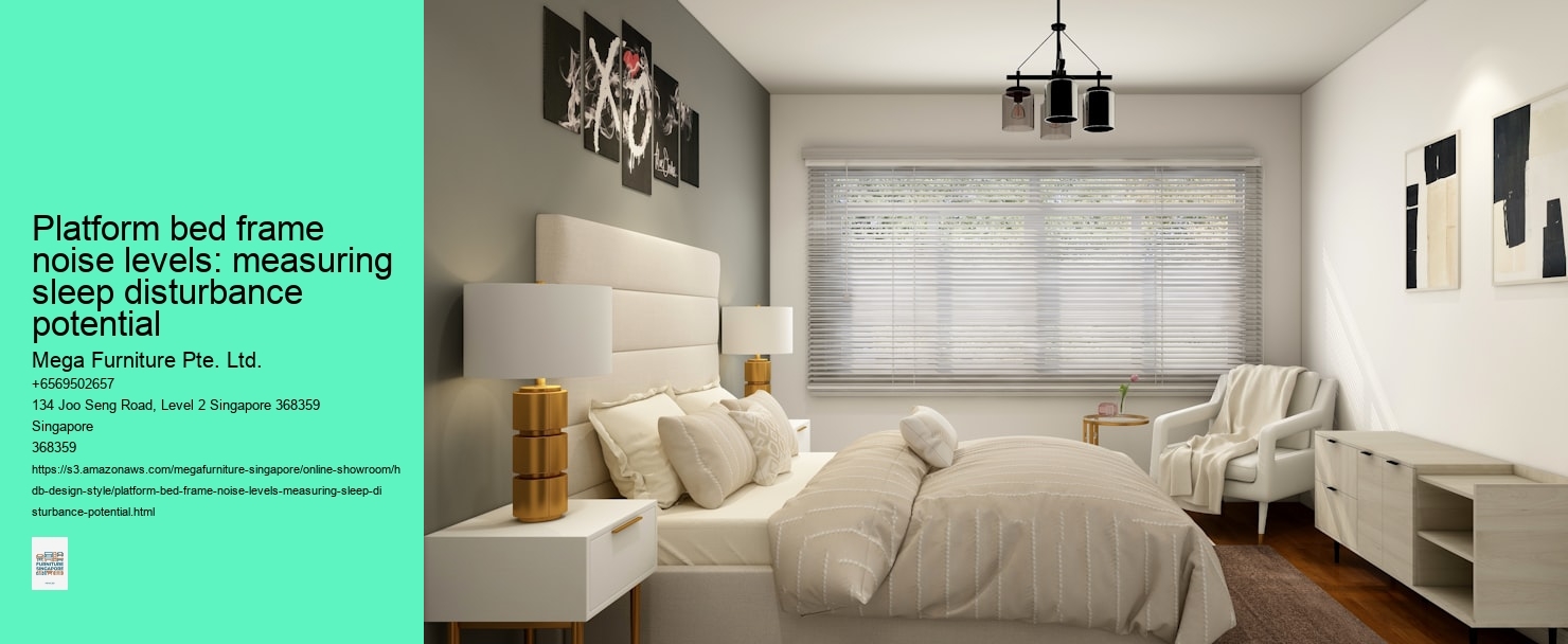 Platform bed frame noise levels: measuring sleep disturbance potential
