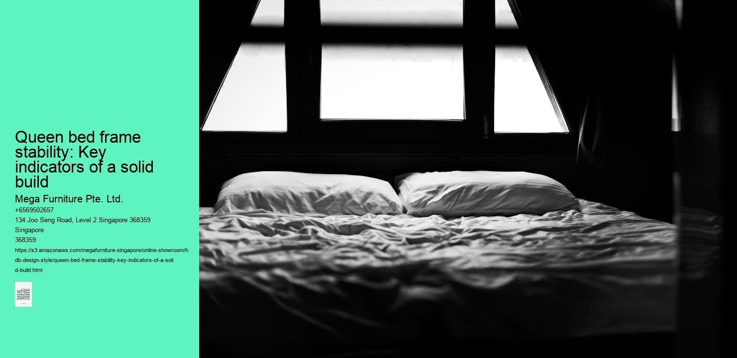 Queen bed frame stability: Key indicators of a solid build