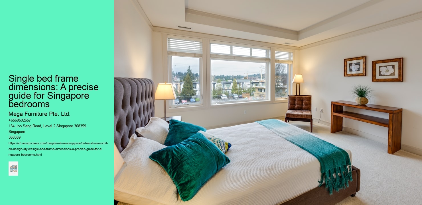Single bed frame dimensions: A precise guide for Singapore bedrooms