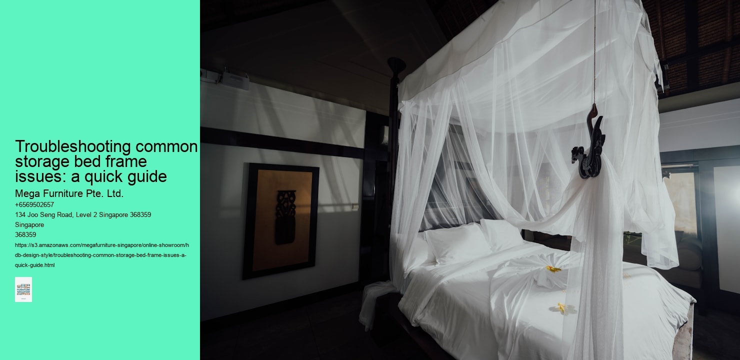 Troubleshooting common storage bed frame issues: a quick guide