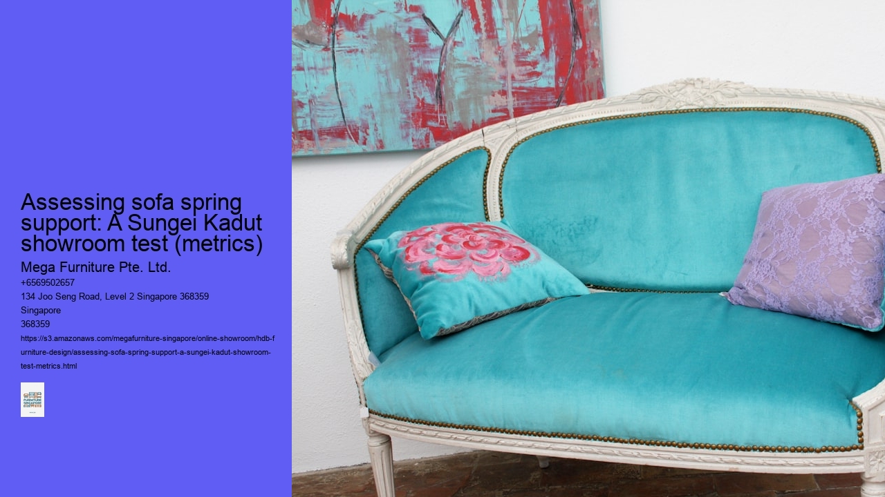 Assessing sofa spring support: A Sungei Kadut showroom test (metrics)
