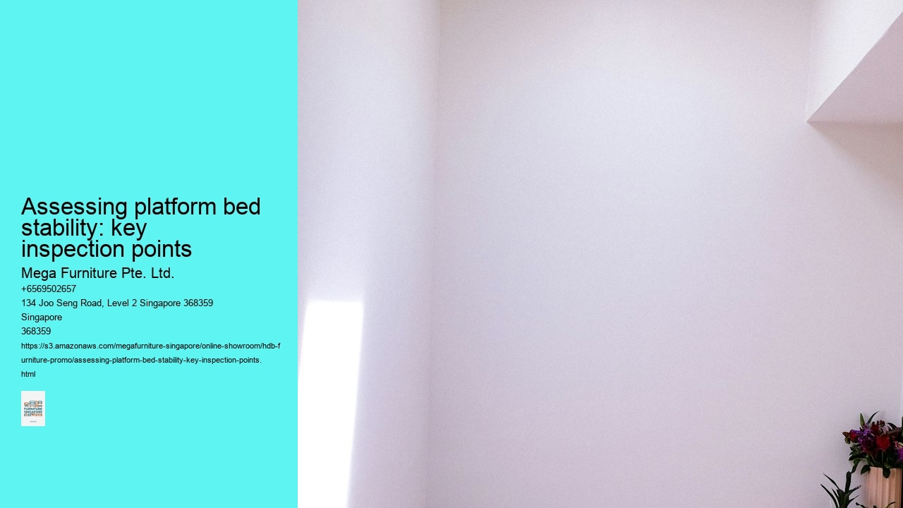 Assessing platform bed stability: key inspection points