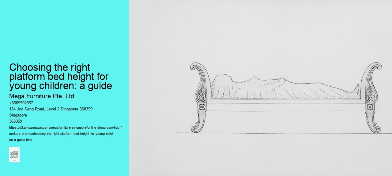 Choosing the right platform bed height for young children: a guide