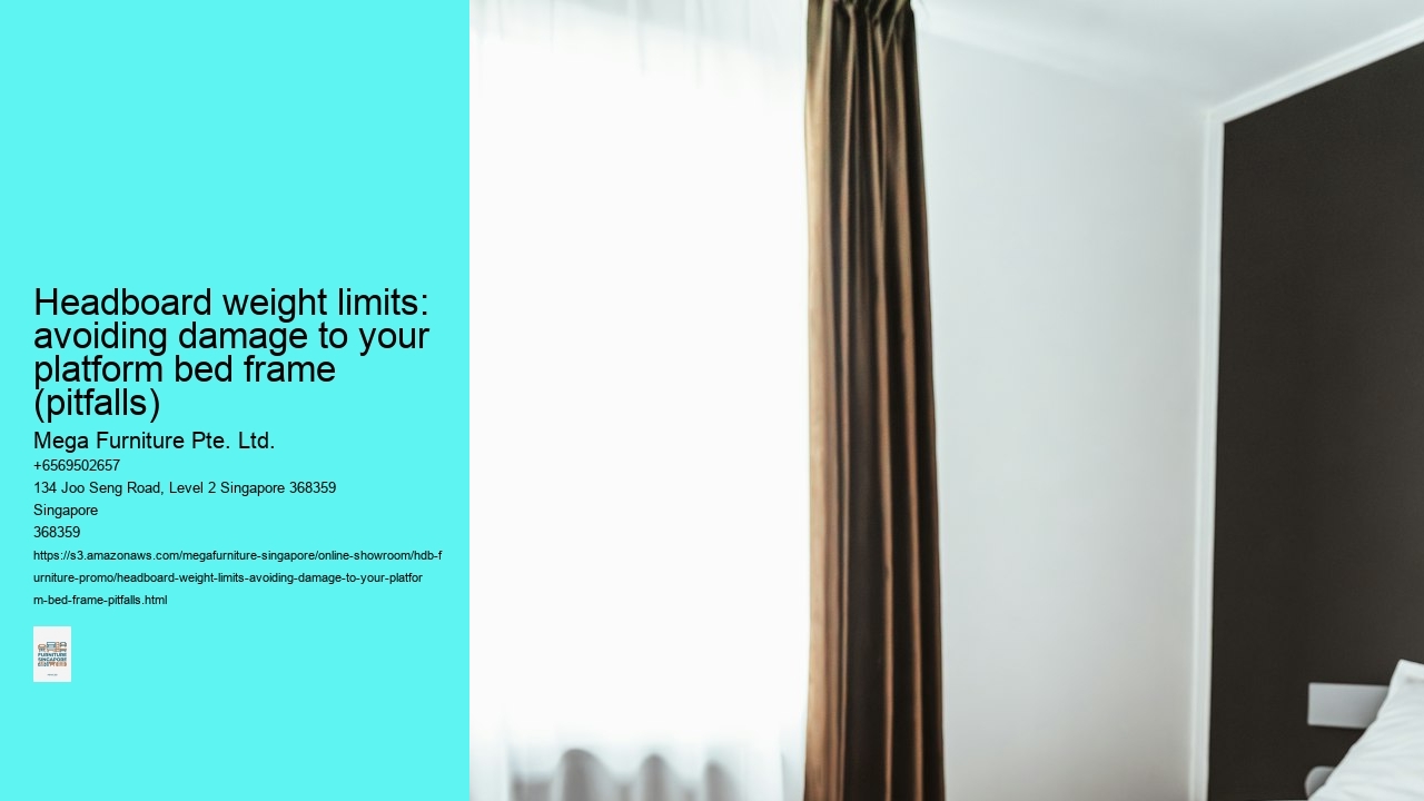 Headboard weight limits: avoiding damage to your platform bed frame (pitfalls)