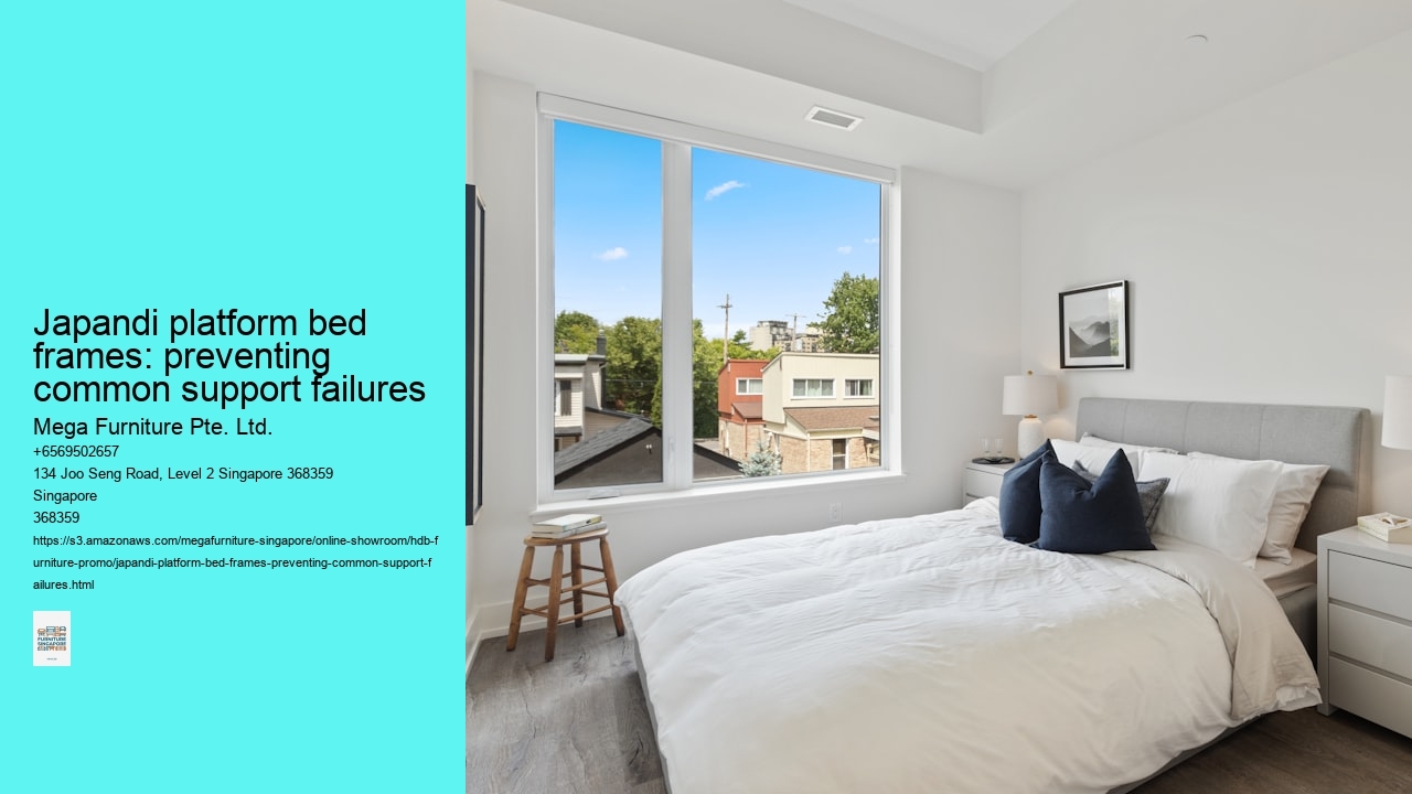 Japandi platform bed frames: preventing common support failures