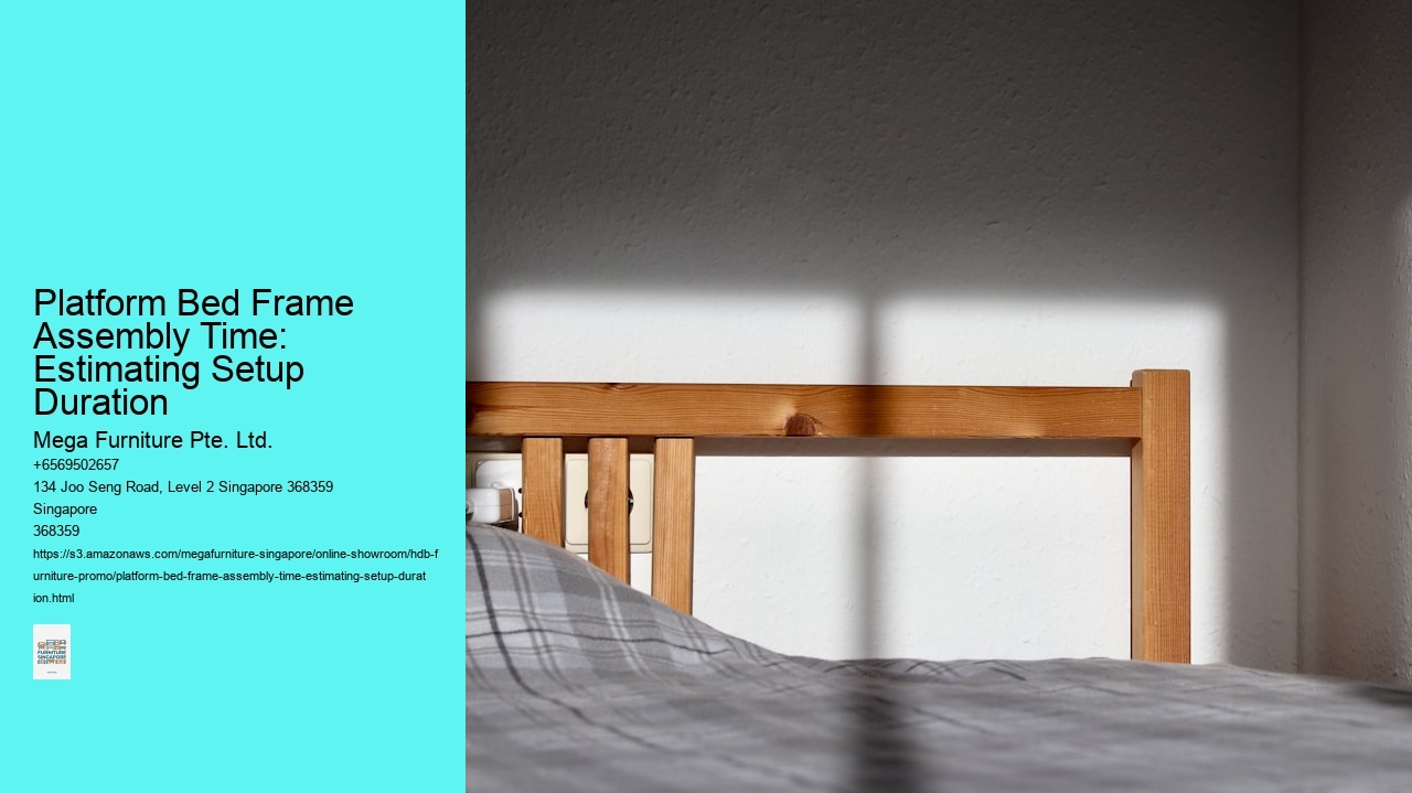 Platform Bed Frame Assembly Time: Estimating Setup Duration