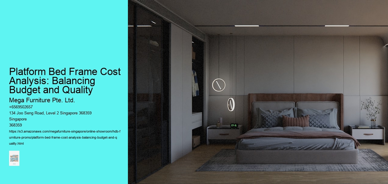 Platform Bed Frame Cost Analysis: Balancing Budget and Quality