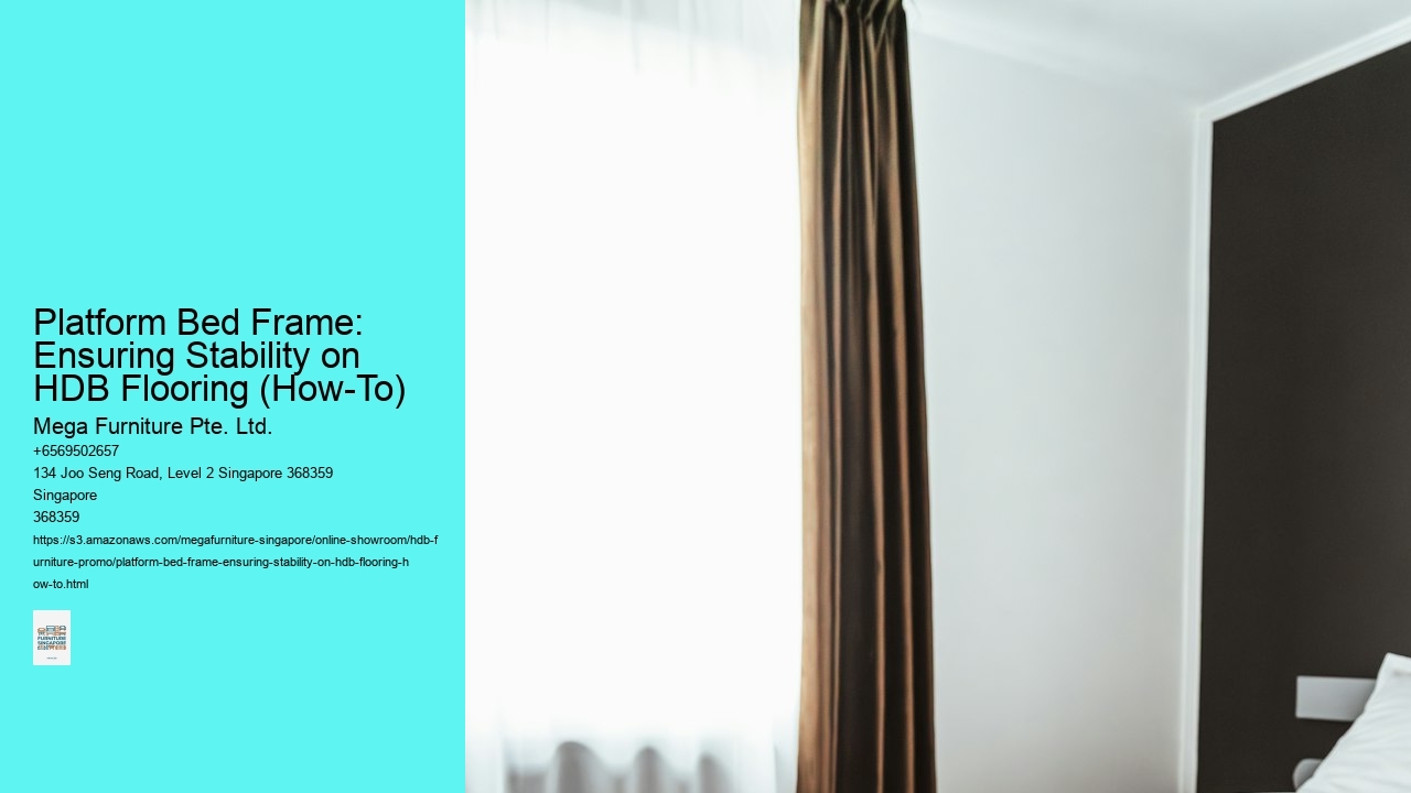 Platform Bed Frame: Ensuring Stability on HDB Flooring (How-To)