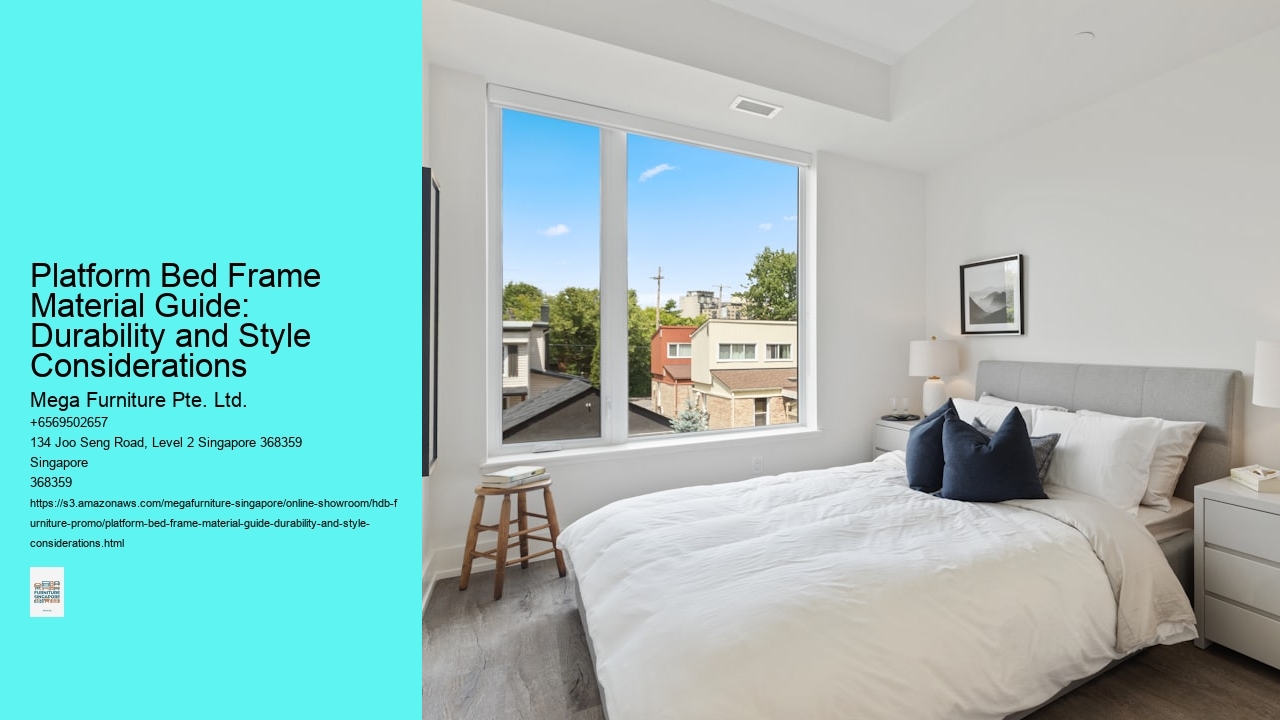 Platform Bed Frame Material Guide: Durability and Style Considerations