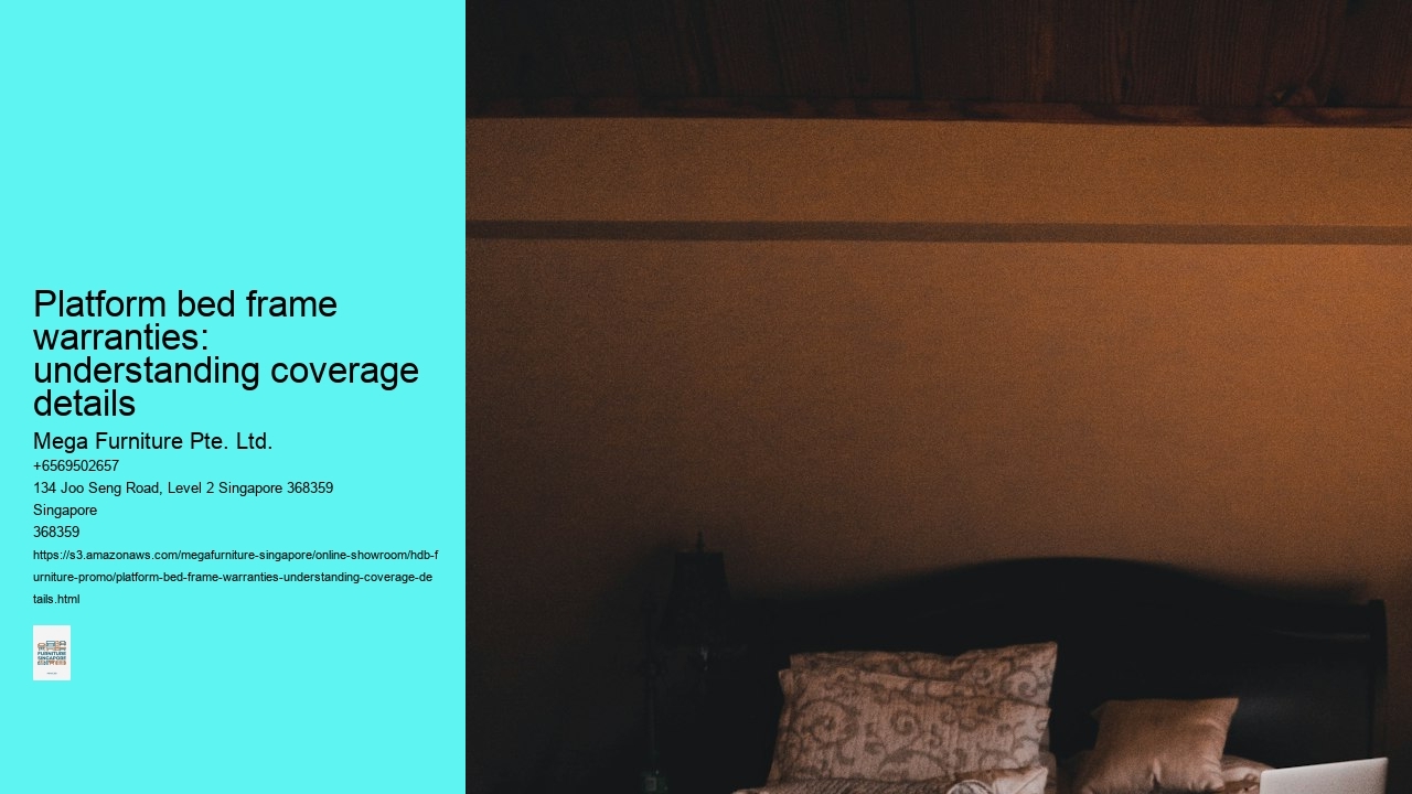 Platform bed frame warranties: understanding coverage details