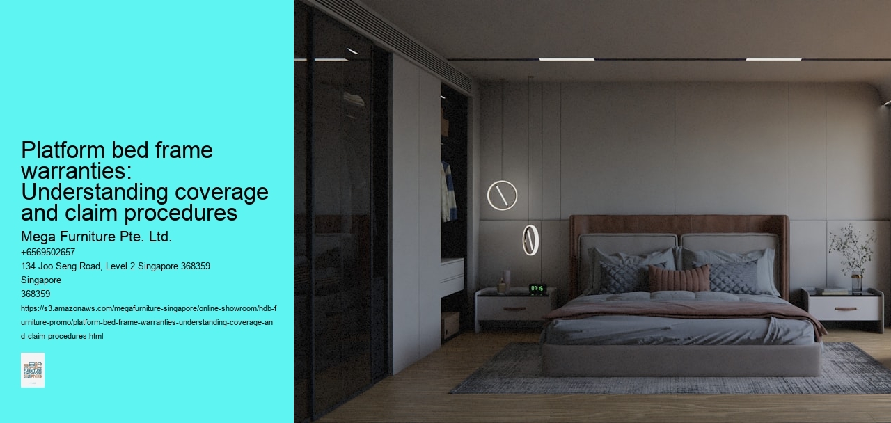 Platform bed frame warranties: Understanding coverage and claim procedures