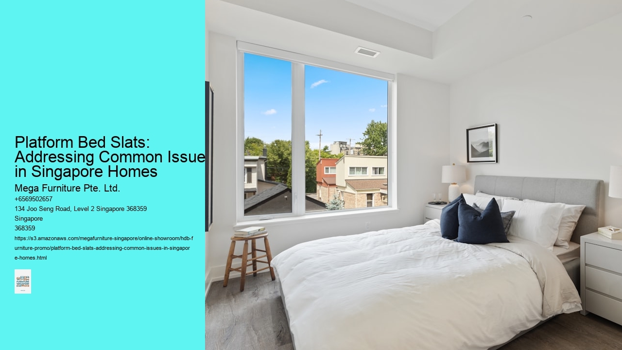 Platform Bed Slats: Addressing Common Issues in Singapore Homes