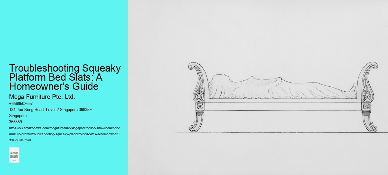 Troubleshooting Squeaky Platform Bed Slats: A Homeowner's Guide