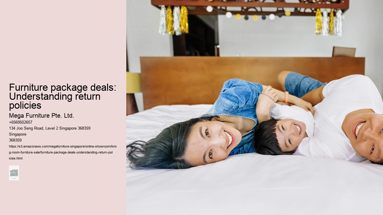 Furniture package deals: Understanding return policies