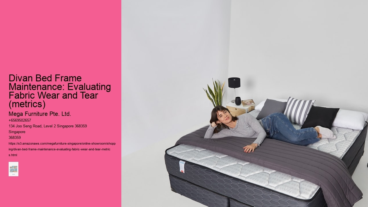 Divan Bed Frame Maintenance: Evaluating Fabric Wear and Tear (metrics) Mega Furniture Pte. Ltd. Divan Bed Frame Maintenance: Evaluating Fabric Wear and Tear (metrics)