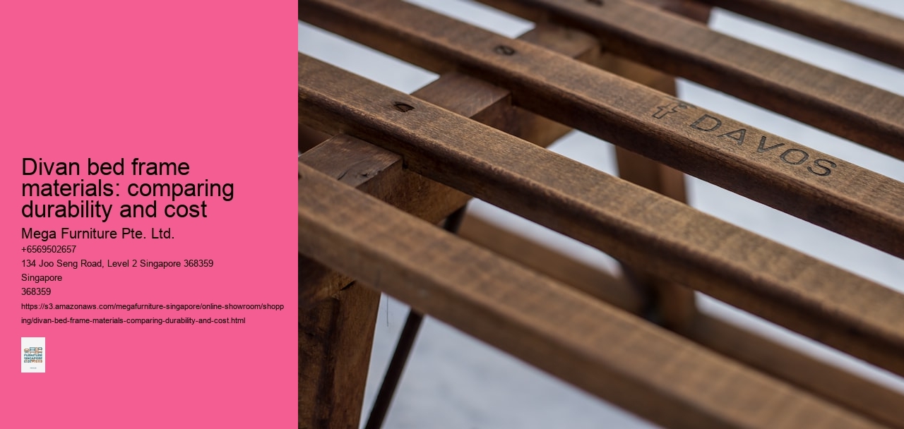 Divan bed frame materials: comparing durability and cost
