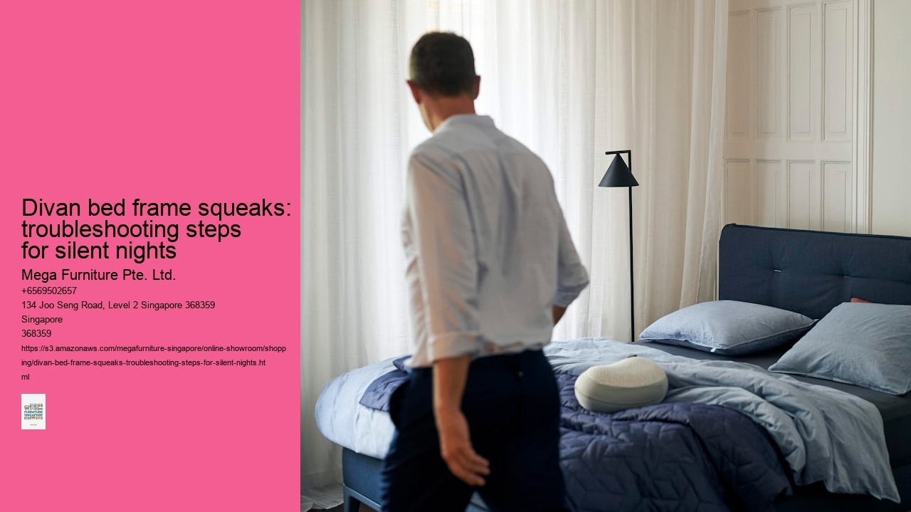 Divan bed frame squeaks: troubleshooting steps for silent nights