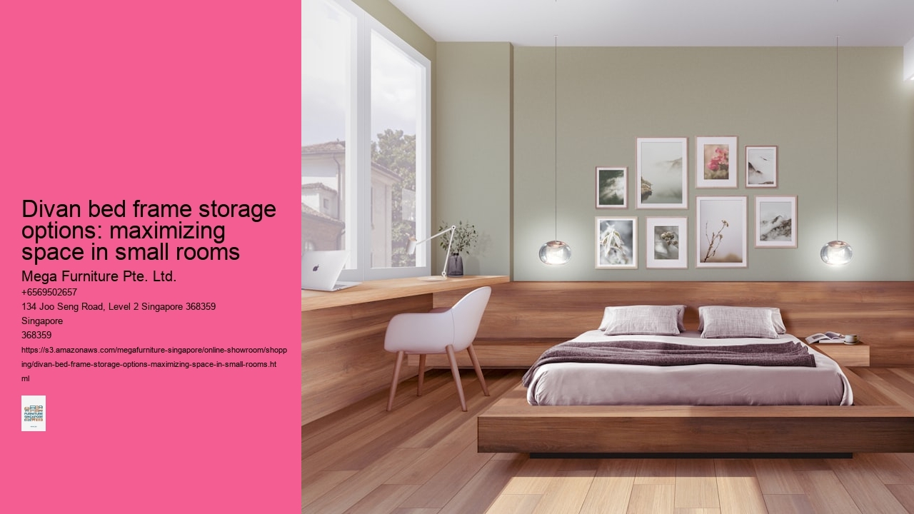 Divan bed frame storage options: maximizing space in small rooms