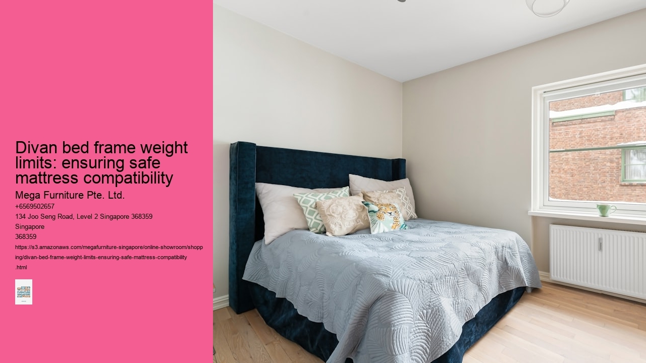 Divan bed frame weight limits: ensuring safe mattress compatibility