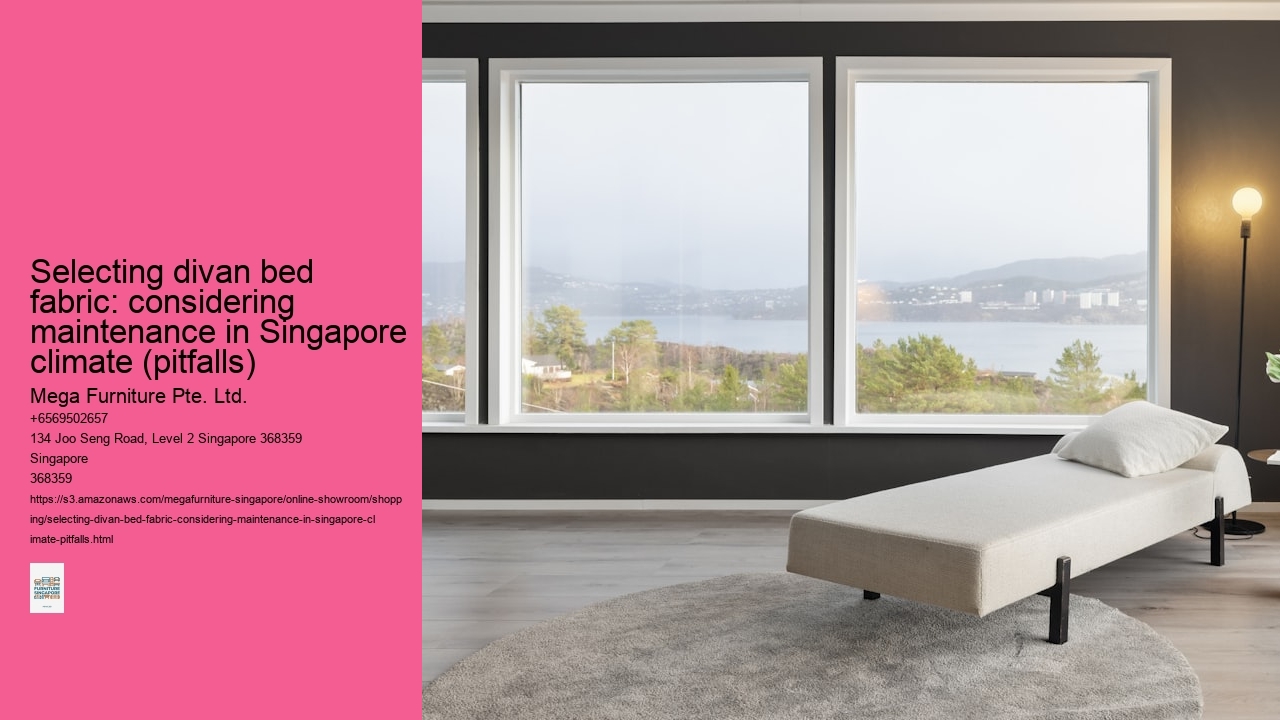 Selecting divan bed fabric: considering maintenance in Singapore climate (pitfalls)