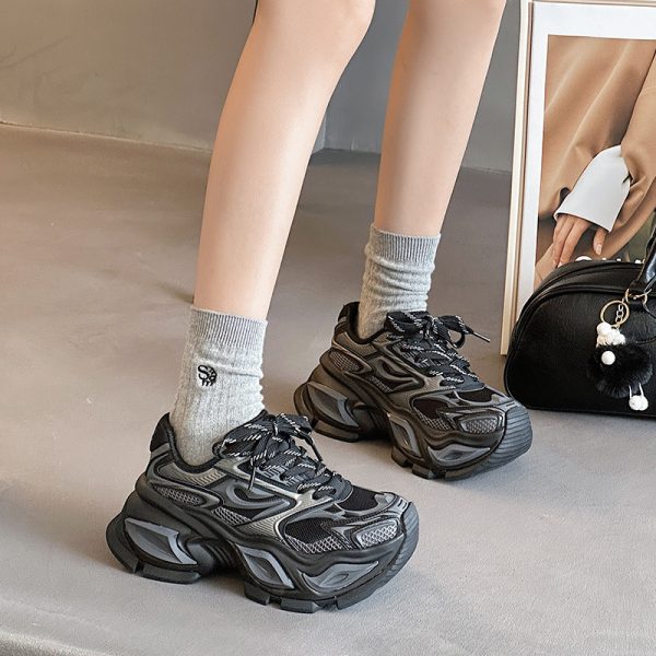 Sports And Leisure New Versatile Breathable Increased Couple Dad Shoes - Image 3