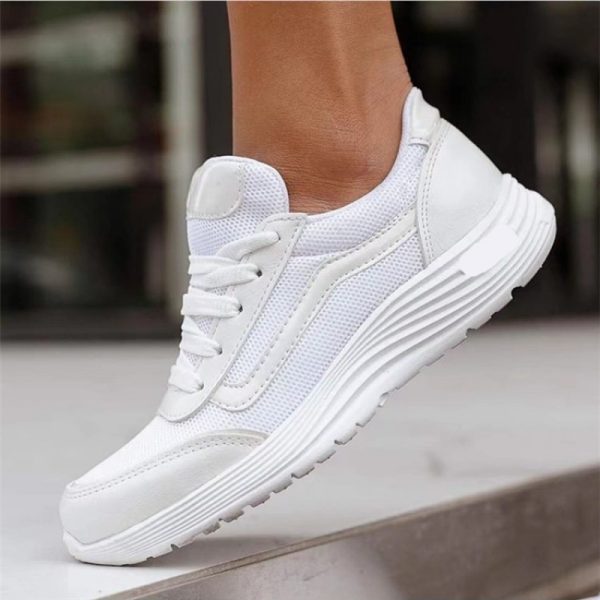 Lace-up Sports Style Low-top Shoes Women - Image 2
