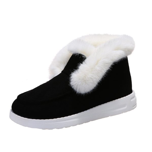 Large Size Round Toe Casual Women's Cotton Shoes - Image 2