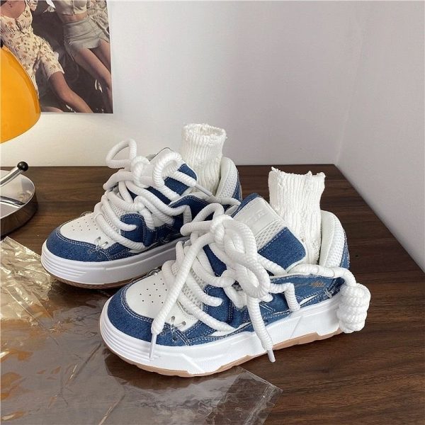 Female Dad Shoes Versatile Student Casual Platform Height Increasing - Image 4