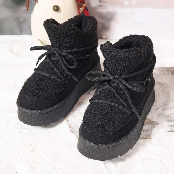 Female Height Increasing Casual Warm Short Boots - Image 6