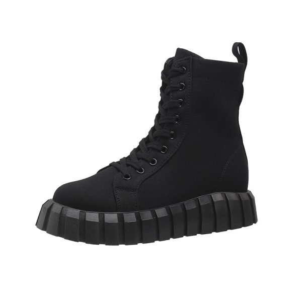 Leopard Print Women Shoes Platform Boots - Image 8