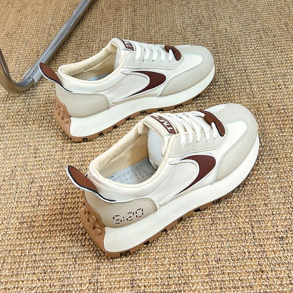 Student Running Sports All-match Heightened Daddy Shoes - Image 4