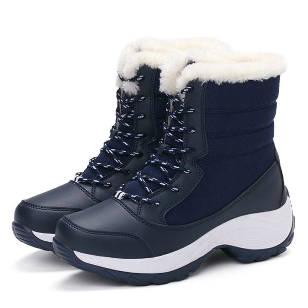 Snow Boots Plush Warm Ankle Boots For Women Winter Shoes - Image 9