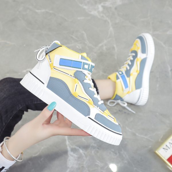 Sport All-match Student Female Whiteboard Shoes - Image 8
