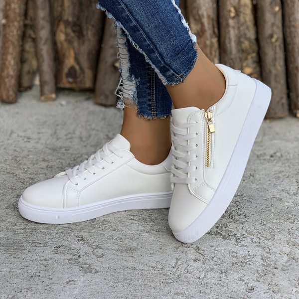 European And American Large Size Flat Bottom Sneaker Fashion All-matching - Image 7