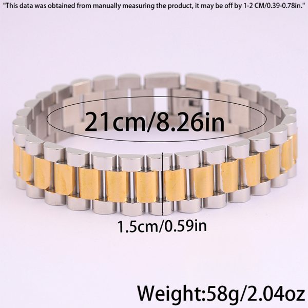 Stainless Steel Bracelet Light Luxury High Sense - Image 8