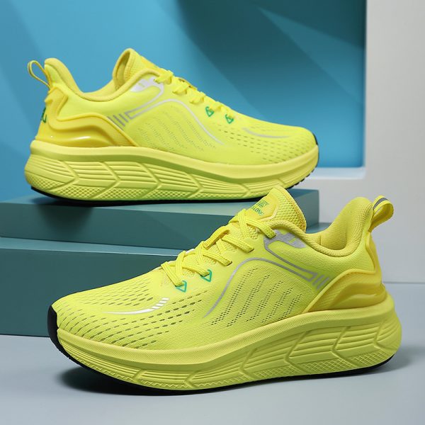 Couples Running Shoes Female Breathable Shock Absorption Springsummer Lightweight Mesh Surface Sneaker - Image 4