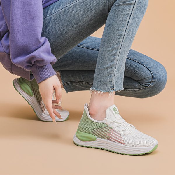 Sneakers Breathable Comfortable Hollowed Out Flying Mesh Surface - Image 4