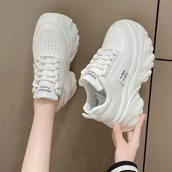 Height Increasing Insole Dad Shoes Women's Spring And Autumn - Image 9