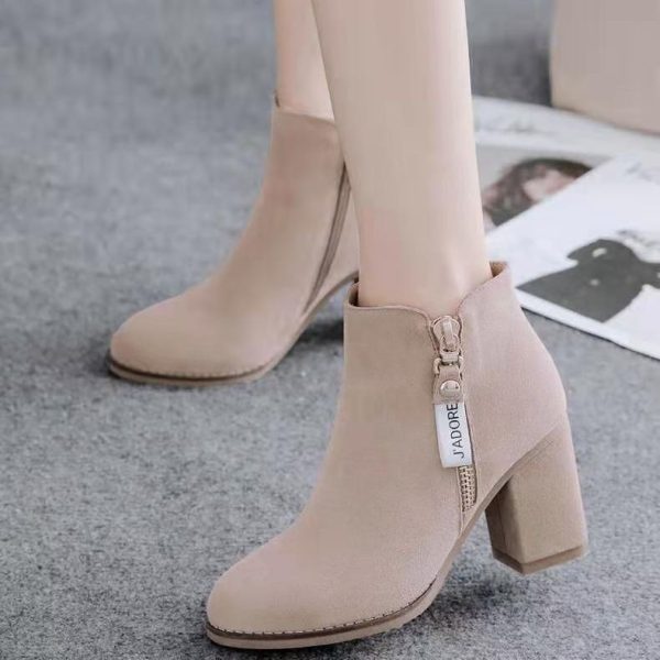 Women's Short Boots Spring And Autumn - Image 9
