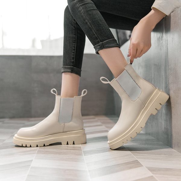 Spring Women's Platform Ankle Boots - Image 3